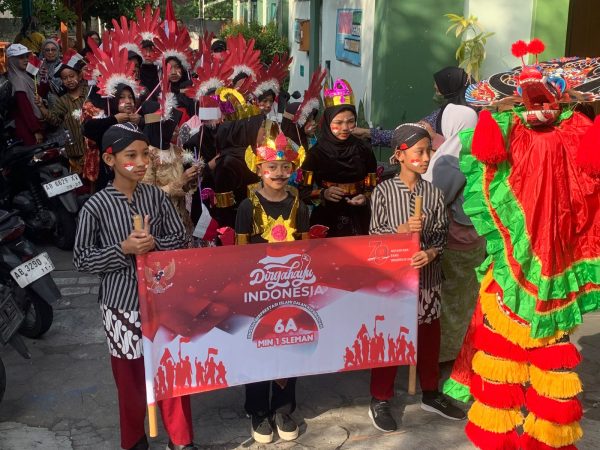 Sambut Kemerdekaan Ala MIN 1 Sleman