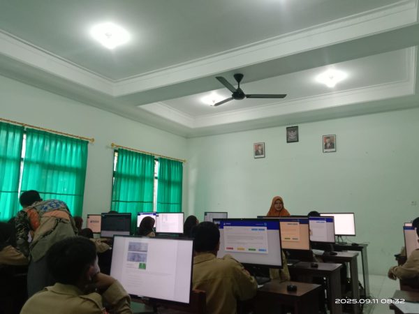 Persiapan Matang, Simulasi ANBK Hari Kedua di MIN 1 Sleman Sukses Dilaksanakan