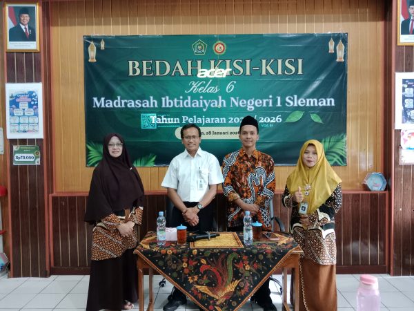 MIN 1 Sleman Selenggarakan Bedah Kisi-Kisi Kelas VI Tahun Pelajaran 2025/2026