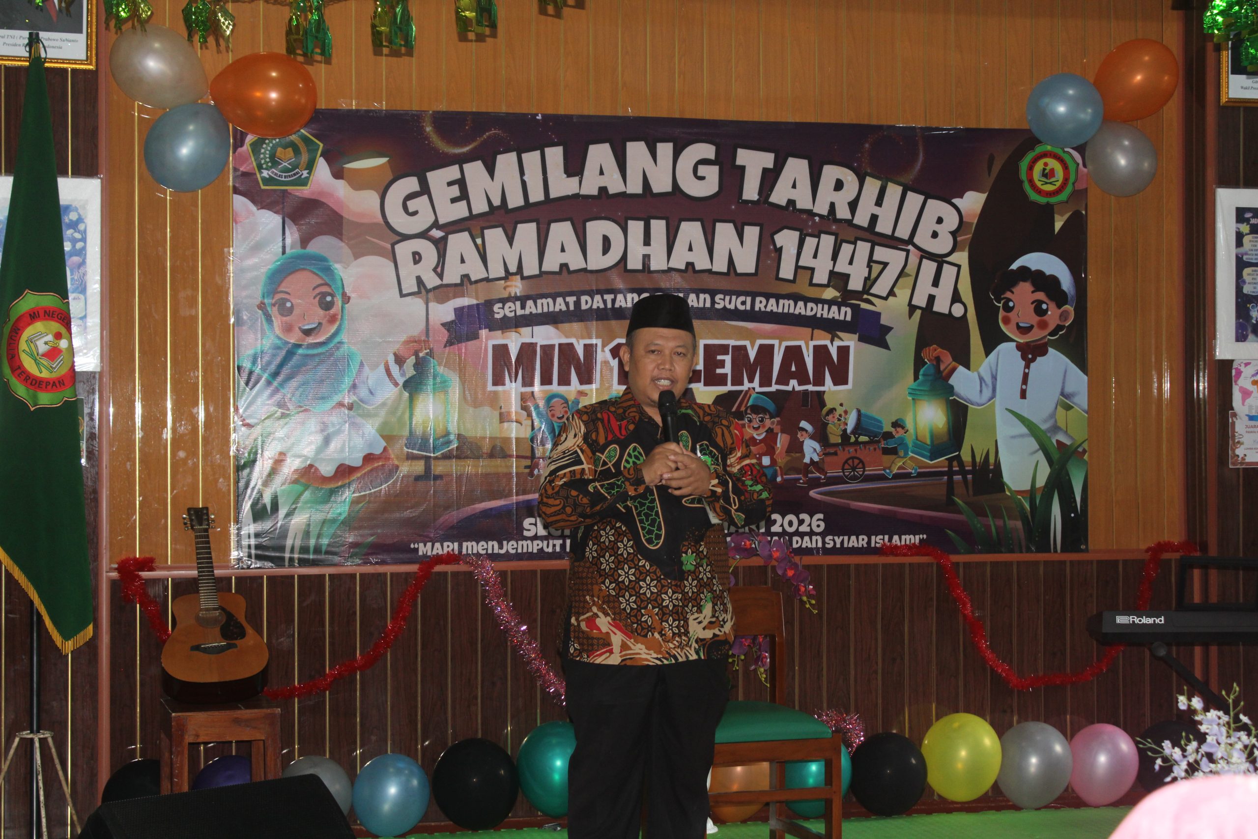 Gemilang Tahrib Ramadan, MIN 1 Sleman Gelar Lomba TK/RA se-DIY