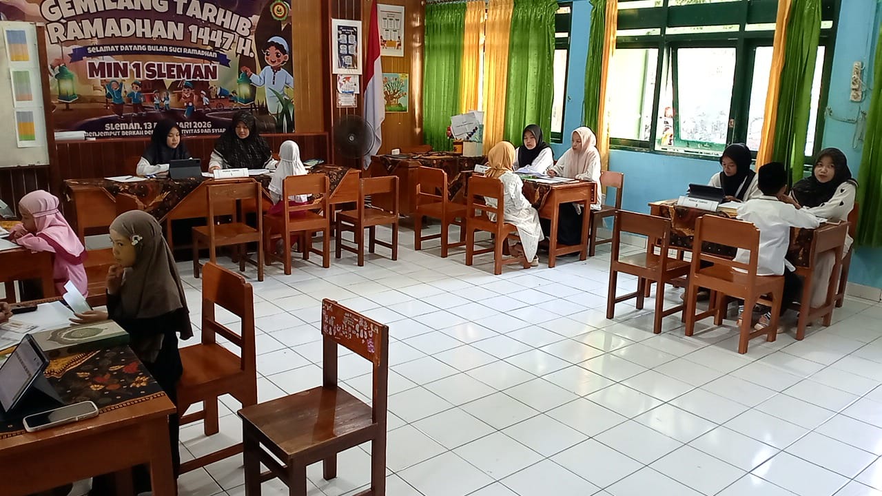 PMBM Jalur Prestasi Tahfidz Terpadu MIN 1 Sleman Tahun 2026 Dibuka dengan Kuota 20 Murid