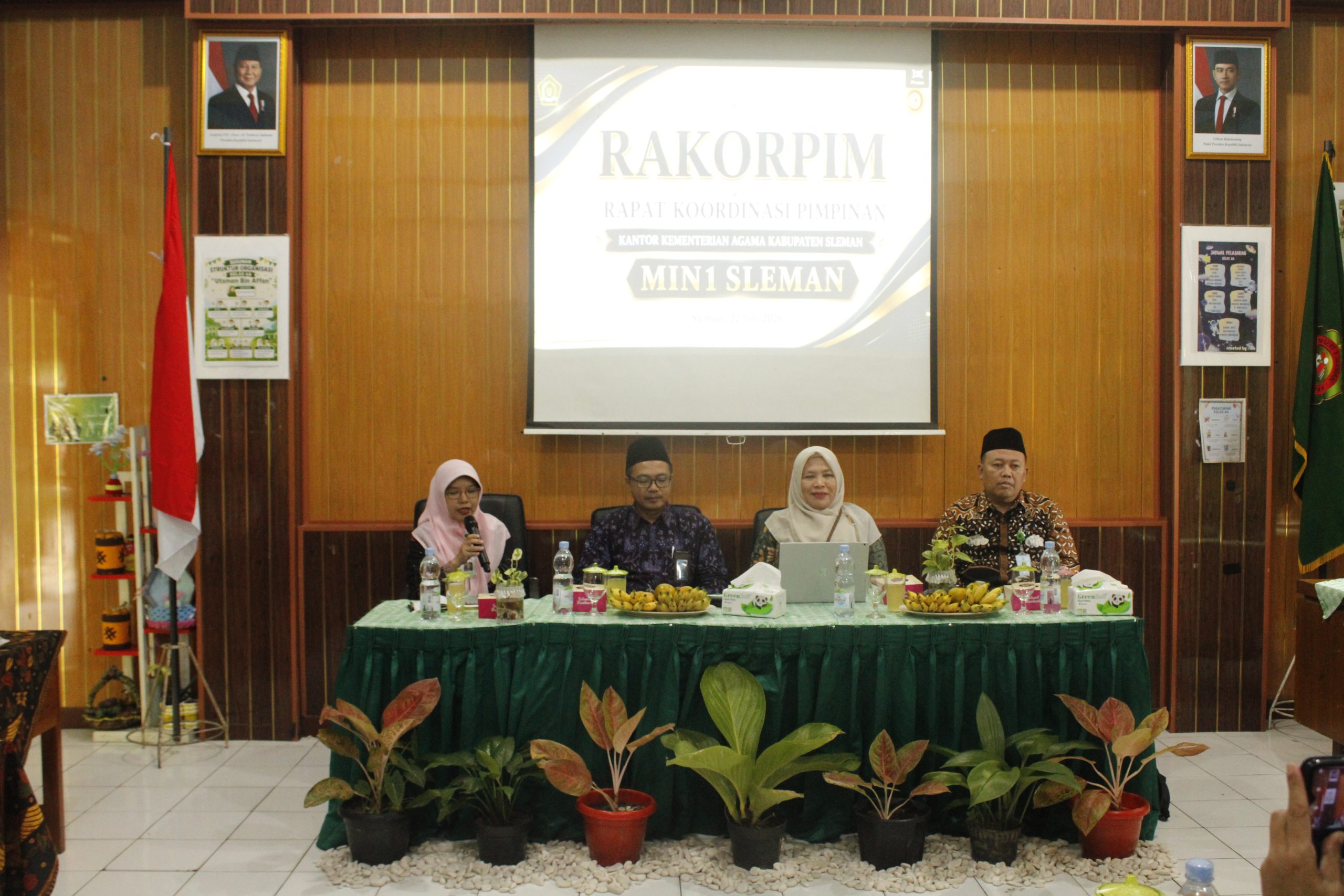 MIN 1 Sleman Jadi Tuan Rumah Rakor Pimpinan Madrasah Bahas Penguatan Tata Kelola Pendidikan