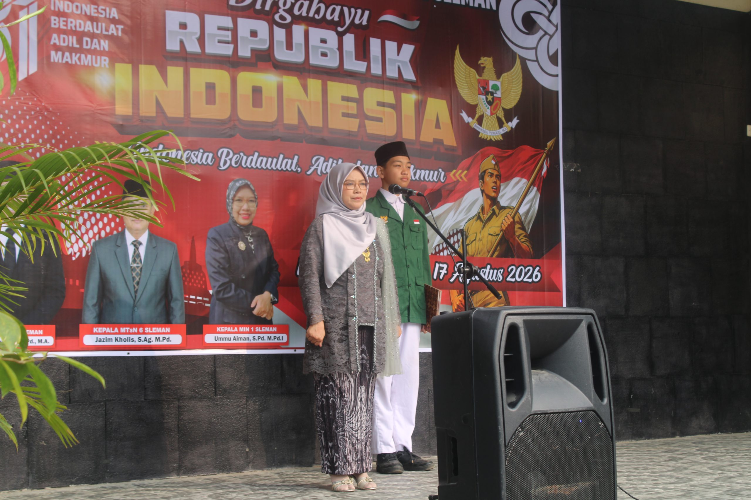 MIN 1 Sleman Ikuti Upacara HUT Ke-81 Kemerdekaan RI MIN 1 Sleman Ikuti Upacara HUT Ke-81 Kemerdekaan RI