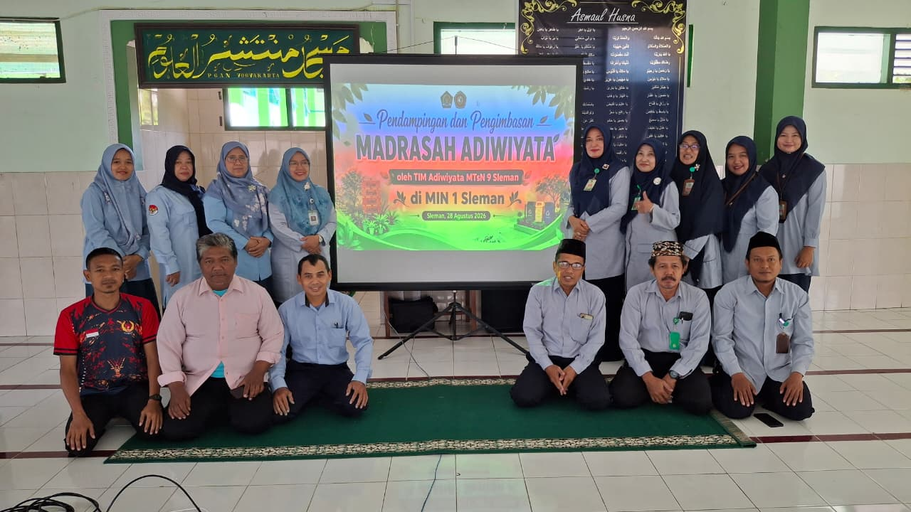 MIN 1 Sleman Perkuat Persiapan Menuju Adiwiyata Tingkat Provinsi