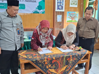 MIN 1 Sleman dan Rumah Kearifan Tandatangani Nota Kesepakatan