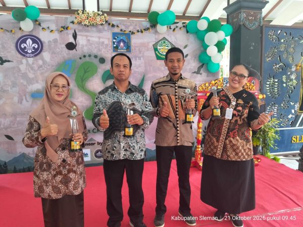 MIN 1 Sleman Raih Juara Ketiga Adiwiyata Tingkat Kabupaten