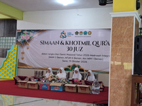 Peserta Wisuda Tahfidz MIN 1 Sleman Ikuti Sima’an dan Khotmil Quran