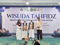 26 Murid MIN 1 Sleman Ikuti Wisuda Tahfidz Madrasah Terintegrasi