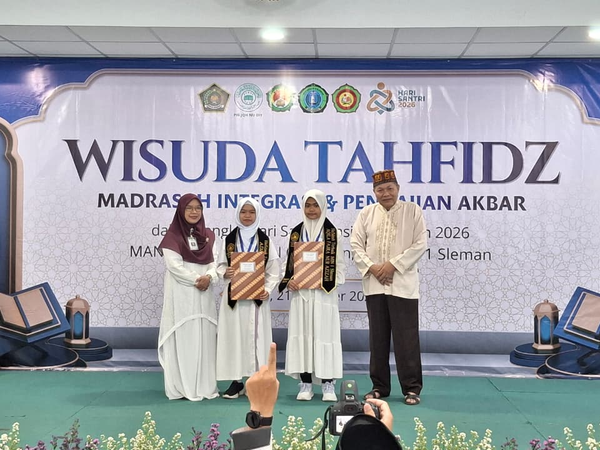 26 Murid MIN 1 Sleman Ikuti Wisuda Tahfidz Madrasah Terintegrasi